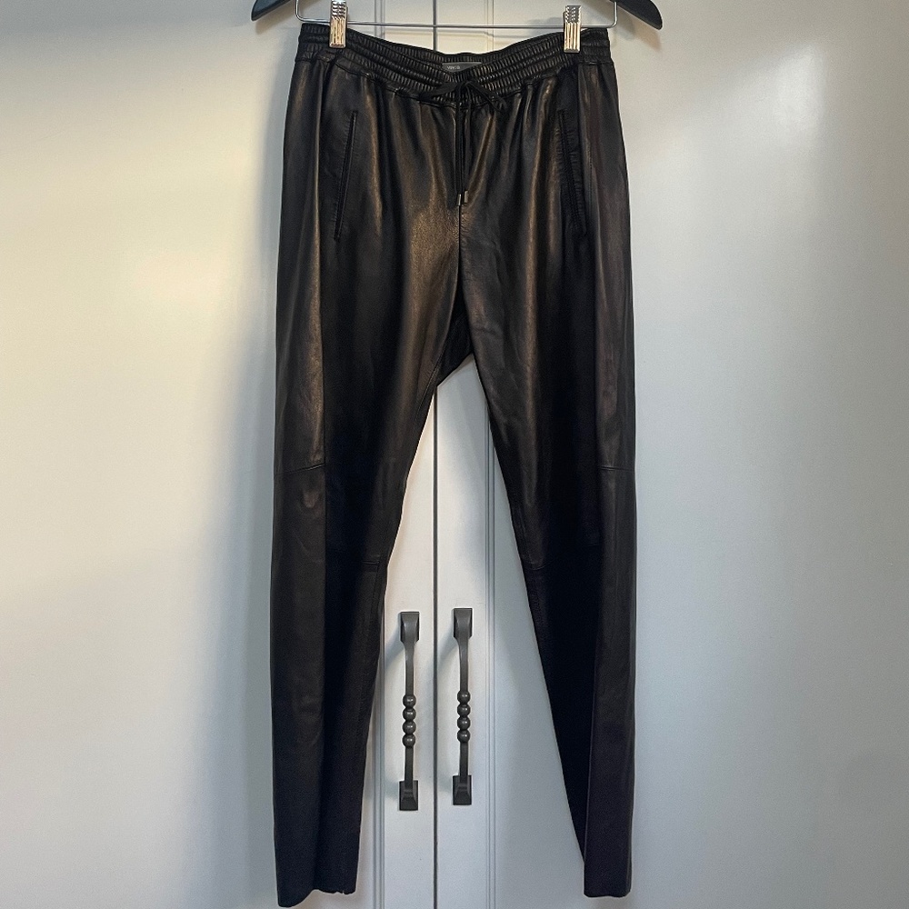 100% Genuine Lamb Leather Pants
